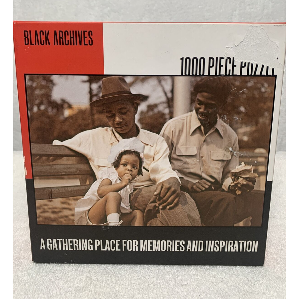 Black Archives A Gathering Place For Memories & Inspiration 1000 Pc Puzzle